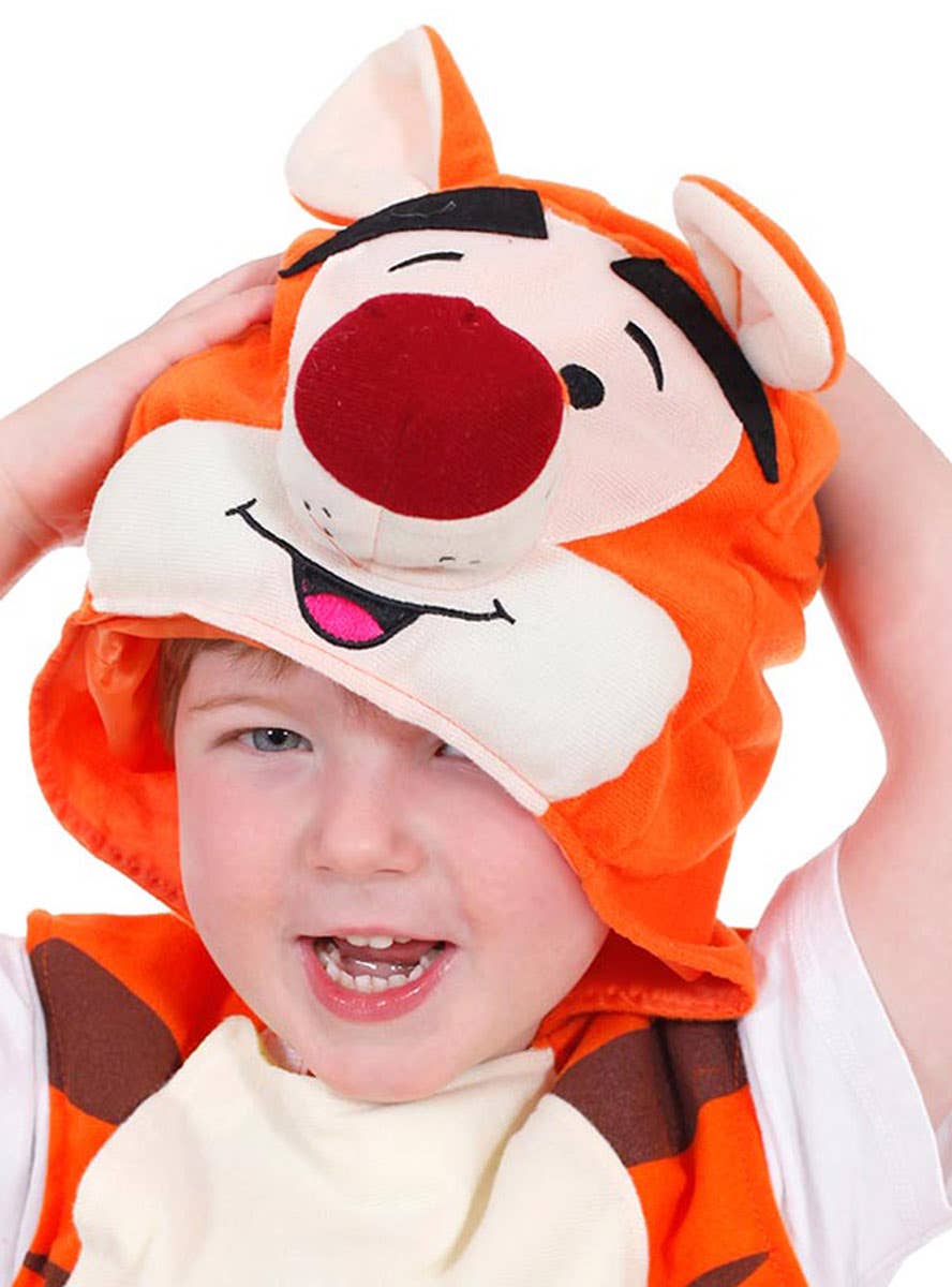 Winne The Pooh Kids Tigger Disney Dress Up Costume Close Up Image