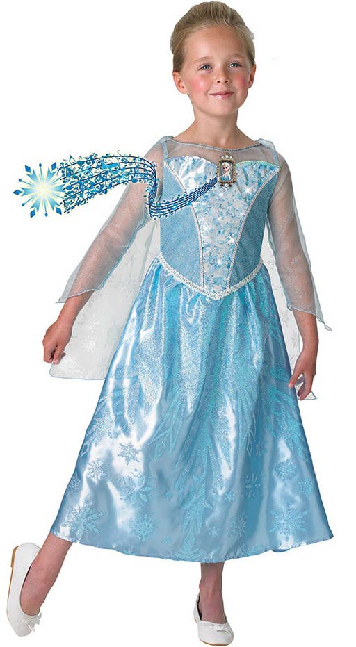 Queen Elsa Light Up Musical Disney Book Week Frozen Costume Main Image