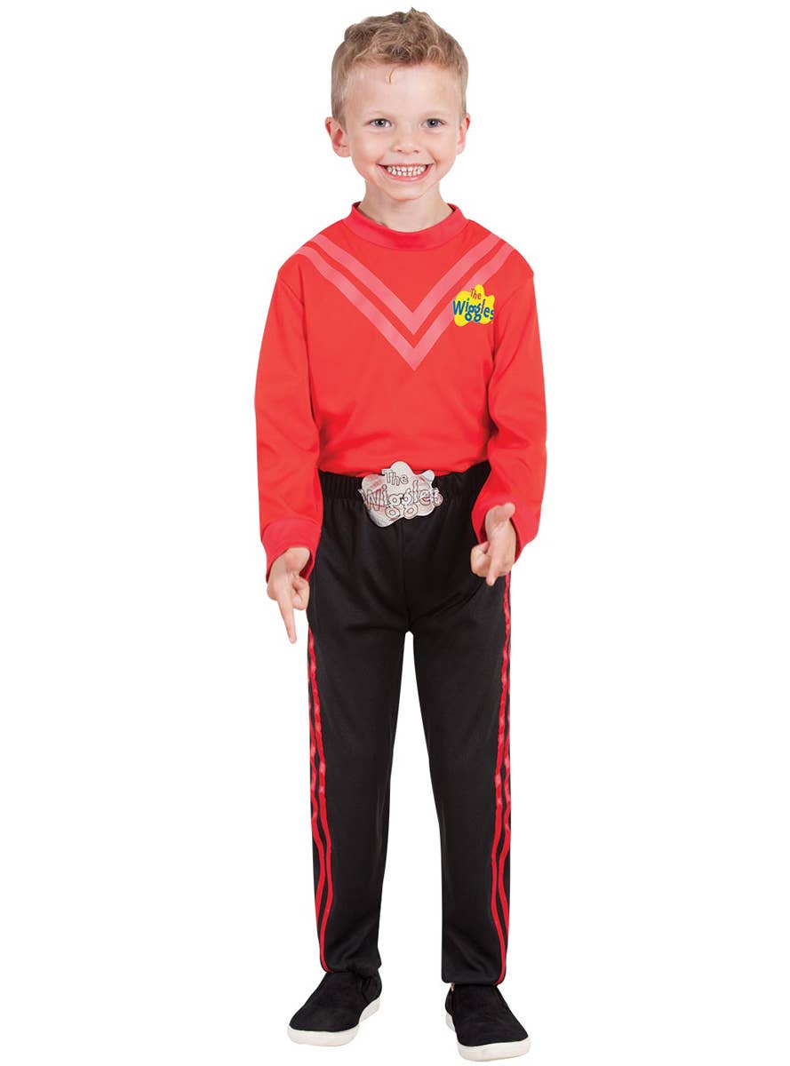 Boys Simon Wiggle Costume | Red Wiggles Costume for Kids