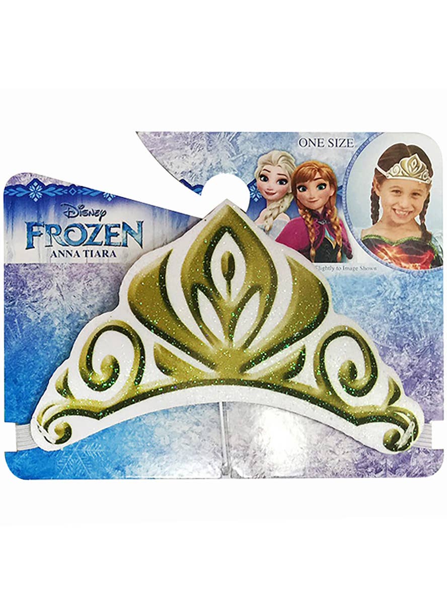 Girls Frozen Anna Fabric Tiara Costume Accessory Alternate Image