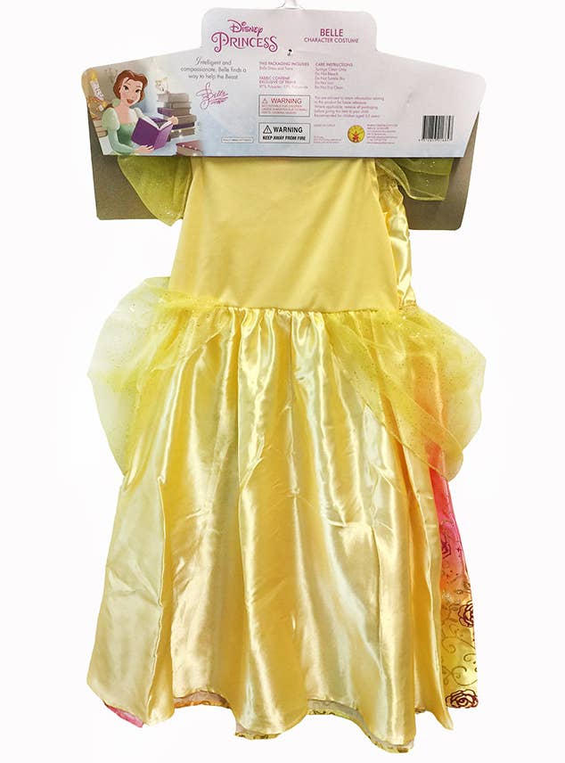 Rubies Belle Girls The Beauty and the beast Disney Princess Book Week Kids Fancy Dress Costume Packaging Image 2