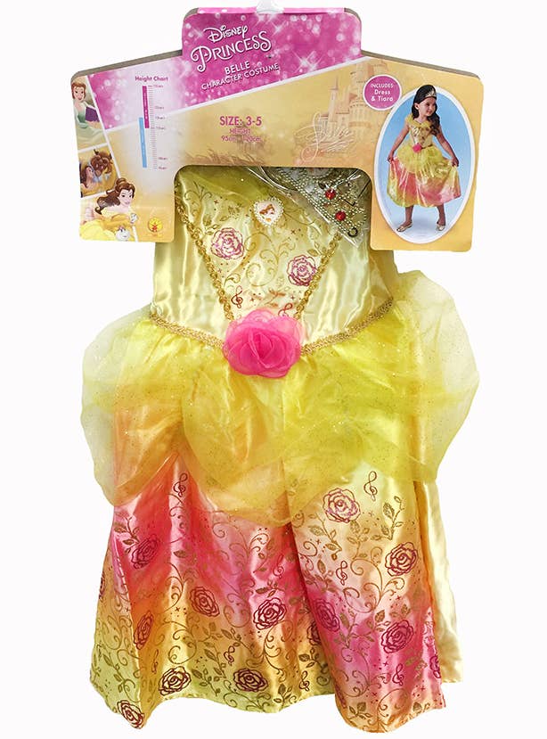 Beauty and the Beast Girls Princess Belle Disney Costume - Packaging Image