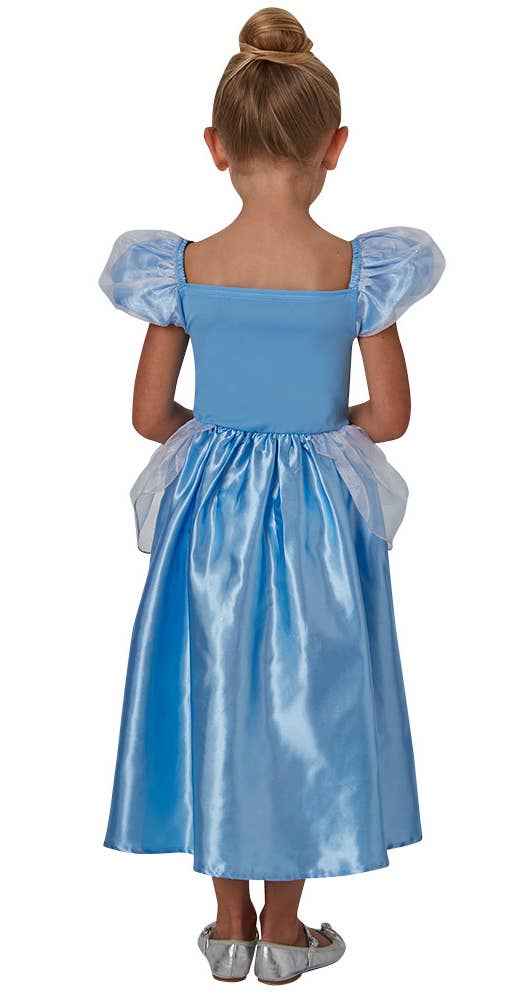 Cinderella Girls Disney Princess Fancy Dress Costume - Back Image