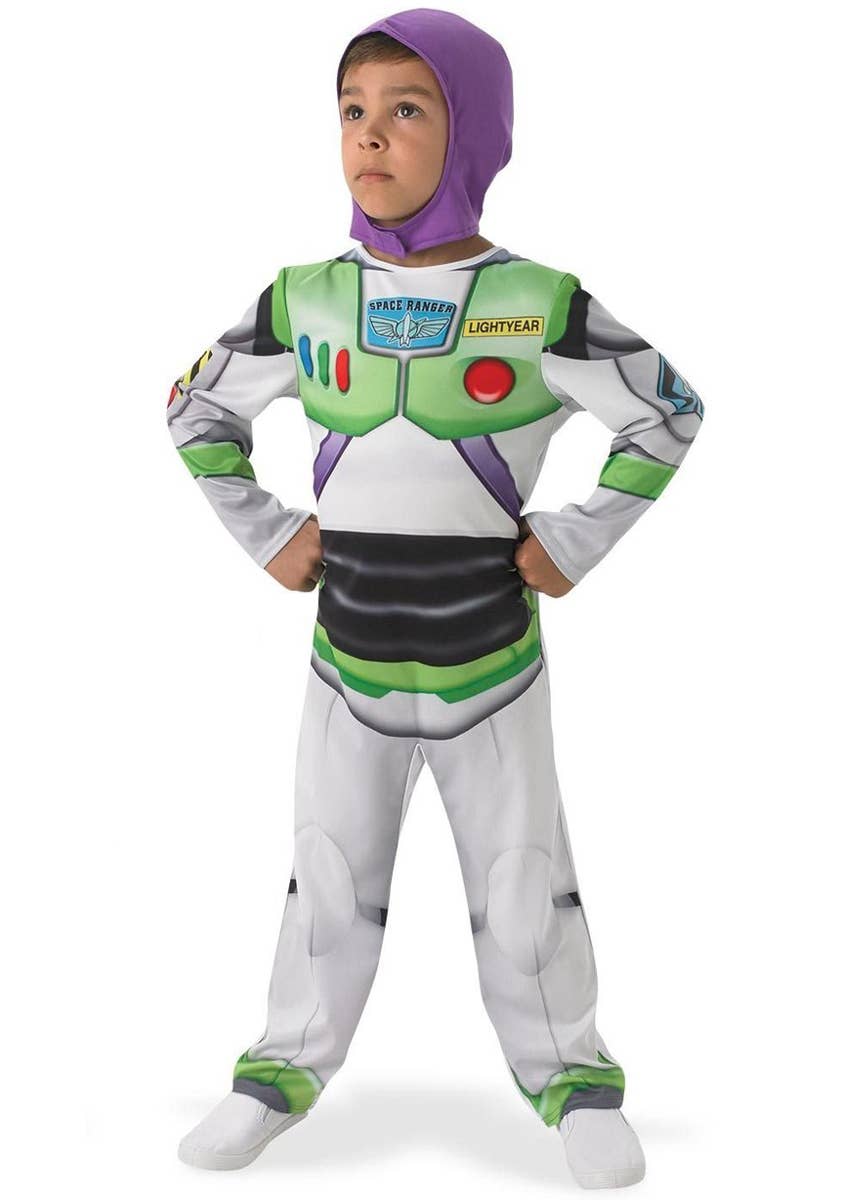 Deluxe Officially Licensed Reversible Woody to Buzz Lightyear Boys Costume - Buzz Image