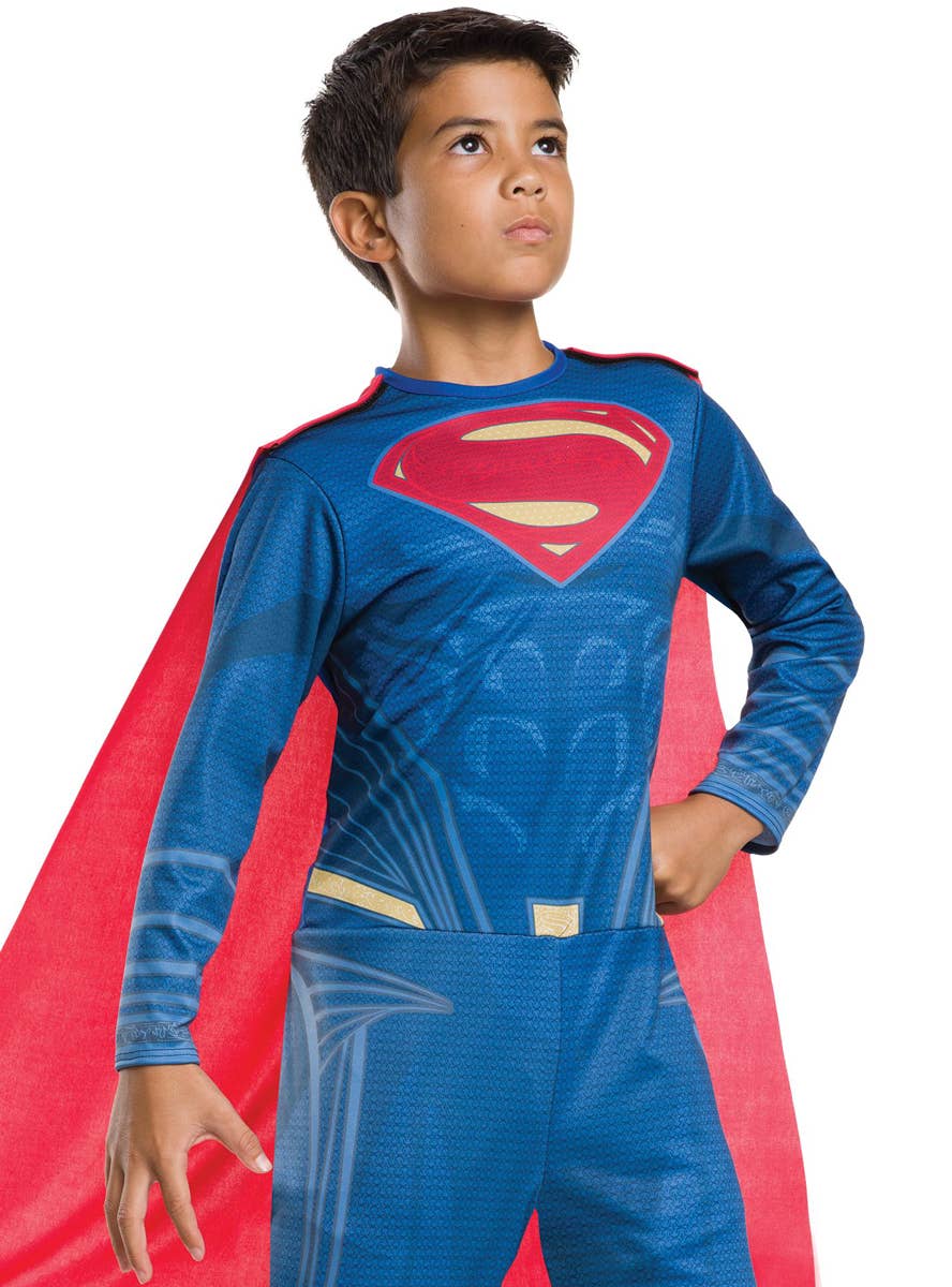 Boys Justice League Superman Superhero Book Week Costume Zoom Image
