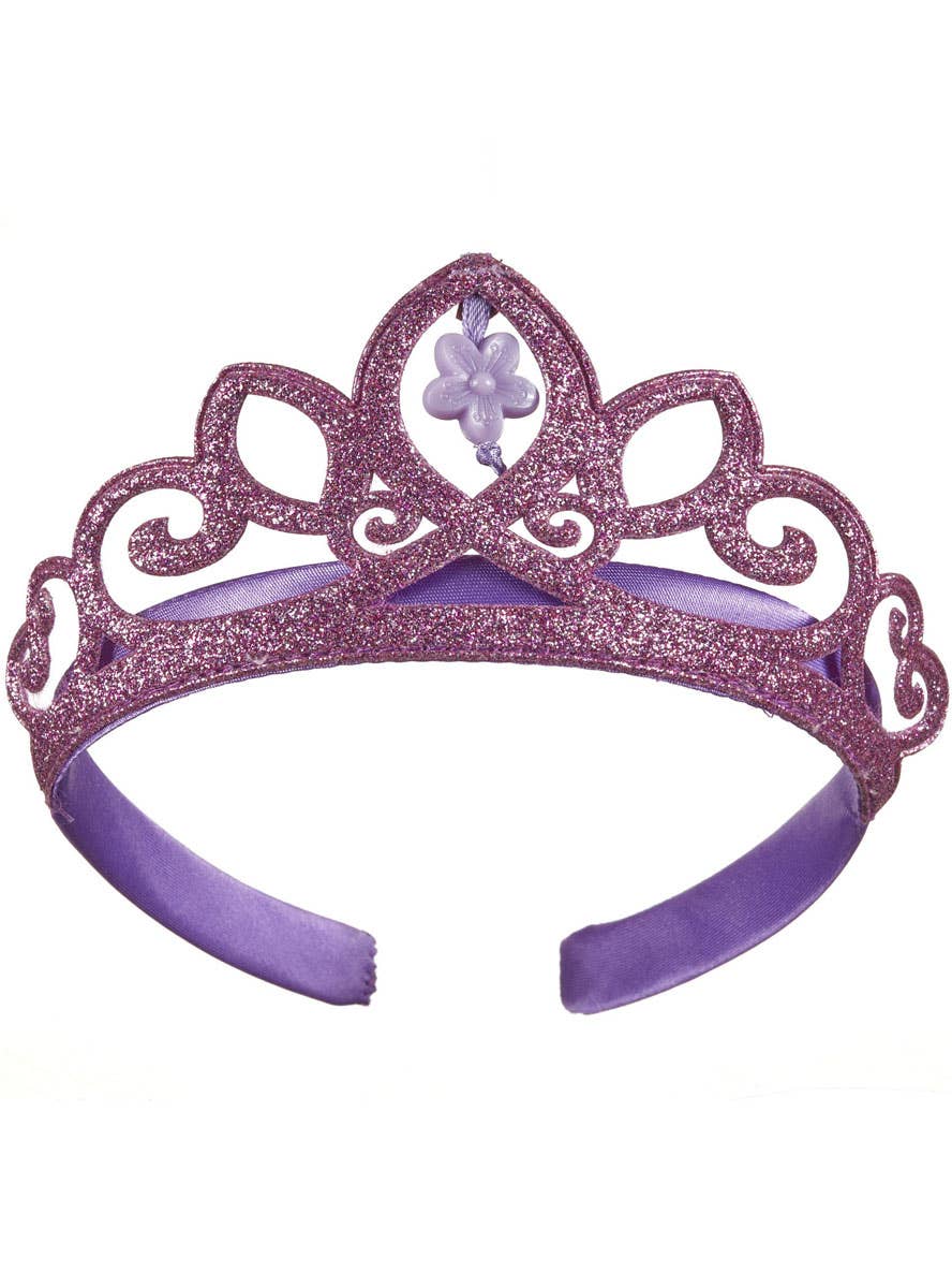 Rapunzel Purple Glitter Wand and Tiara Accessory Set for Girls - Tiara Image