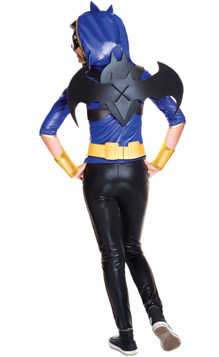 Superhero High Girl's Batgirl Book week Fancy Dress Costume Back Image