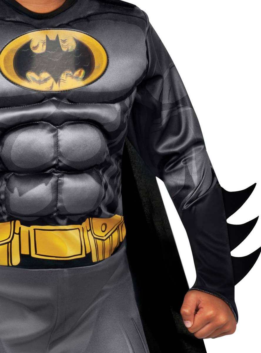 Boys Batman Dress Up Costume - Close Up Image 2