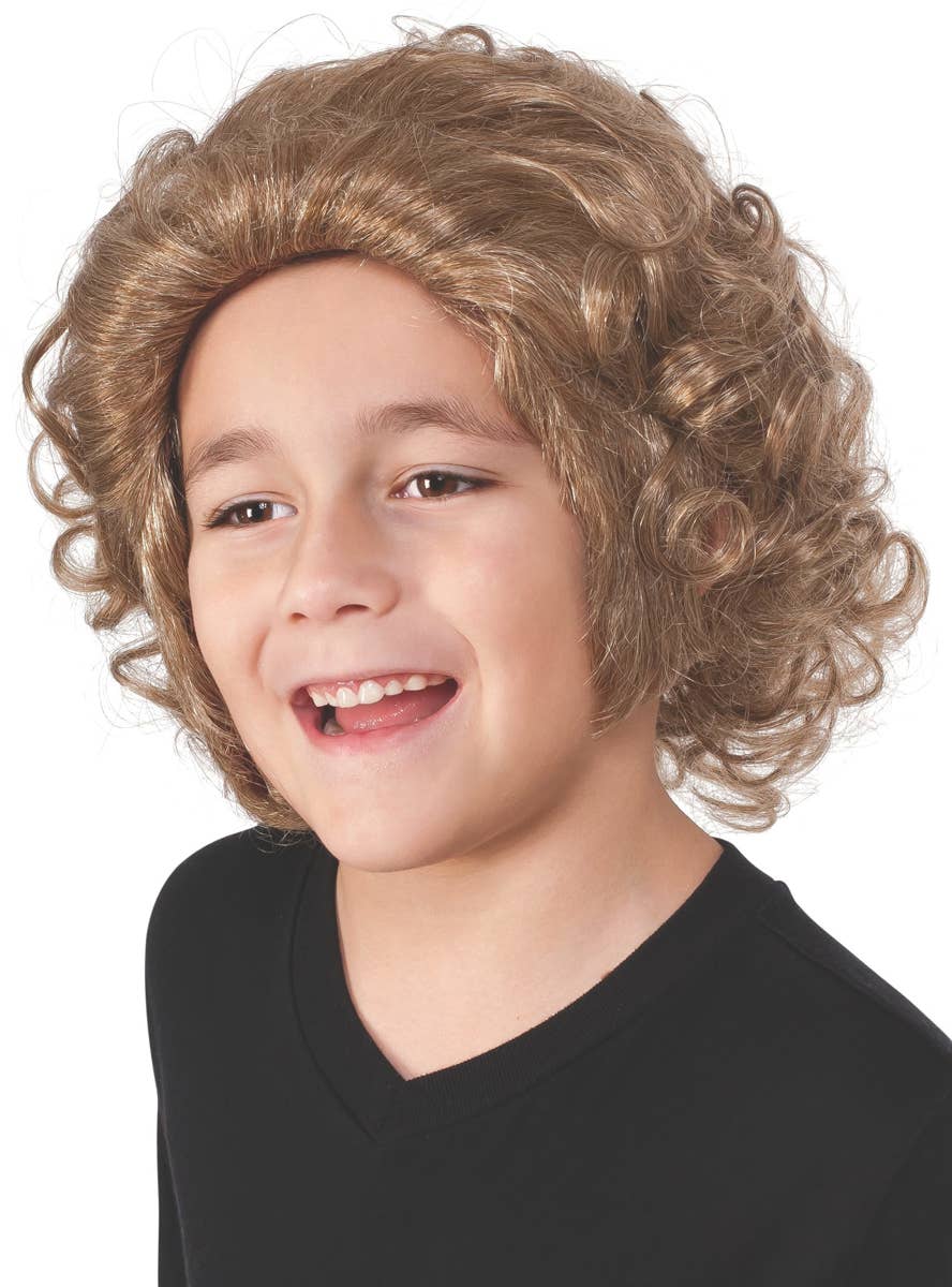 Image of Willy Wonka Boys Book Week Costume Wig