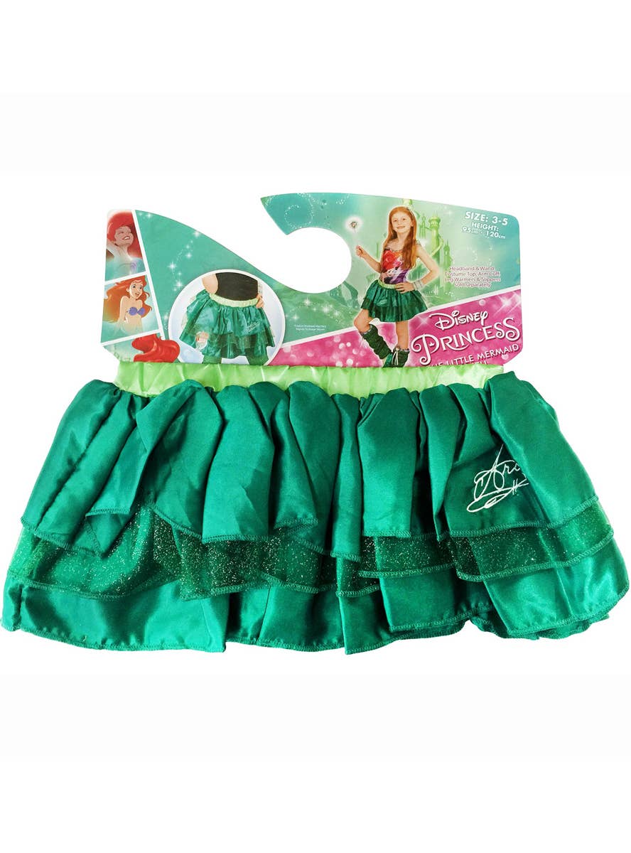 The Little Mermaid Girls Disney Ariel Tutu Skirt Packaging Image