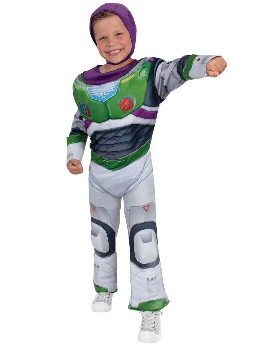 Buzz Lightyear Movie Deluxe Costume for Boys - Alternate Image