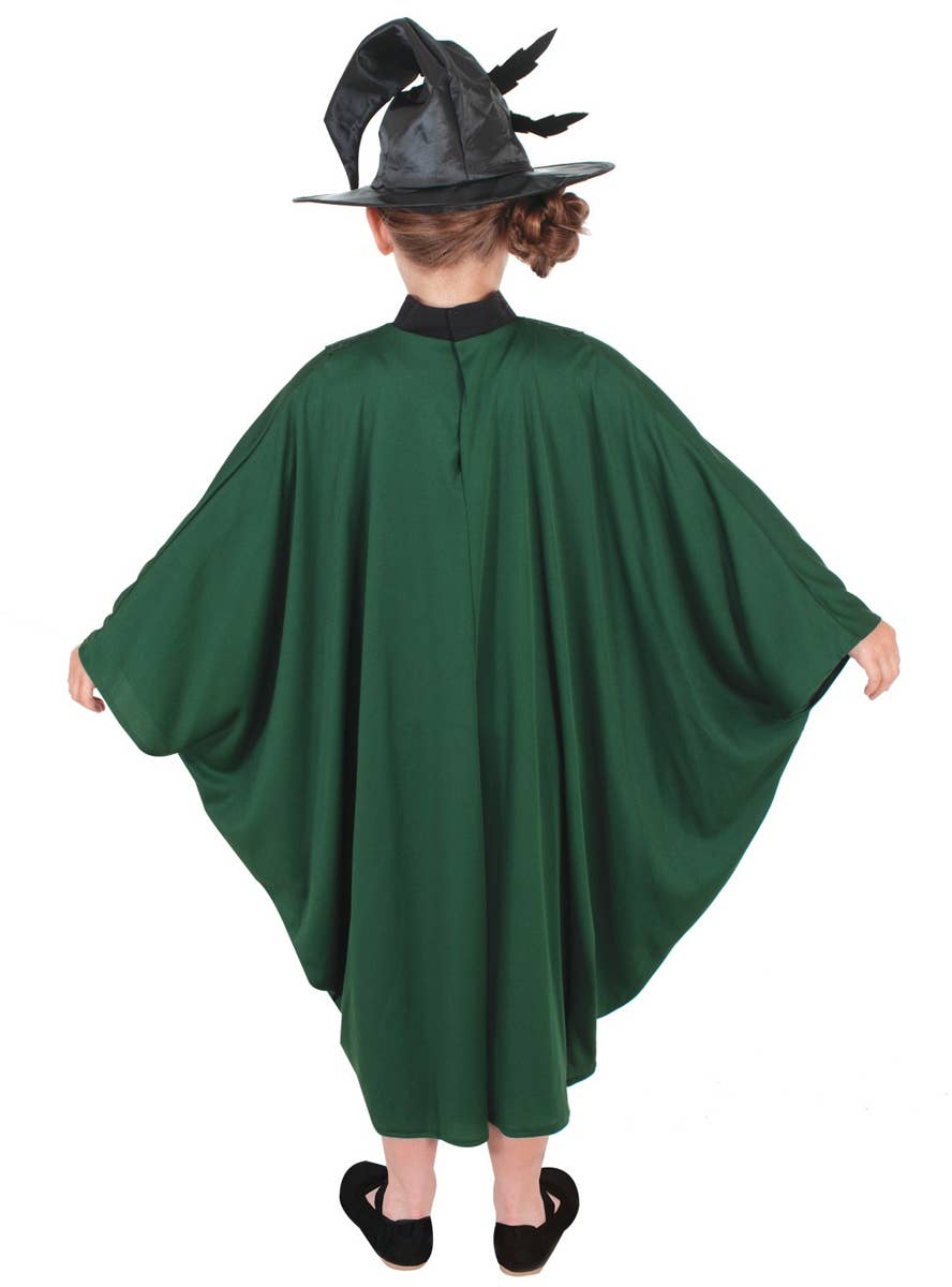 Girls Professor Mcgonagall Costume - Back Image