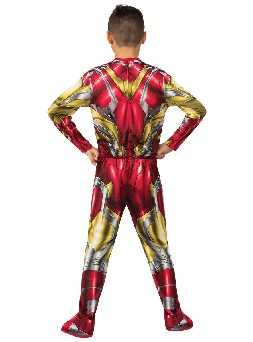 Avenger Endgame Boys Iron Man Book Week Costume - Back Image