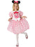 Girl's Pink Minnie Mouse Disney Costume Front View