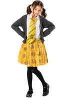 Girls Yellow Hufflepuff Harry Potter Costume Skirt - Main Image