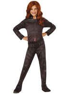 Officially Licensed Marvel Avengers Black Widow Girls Superhero Costume - Main Image