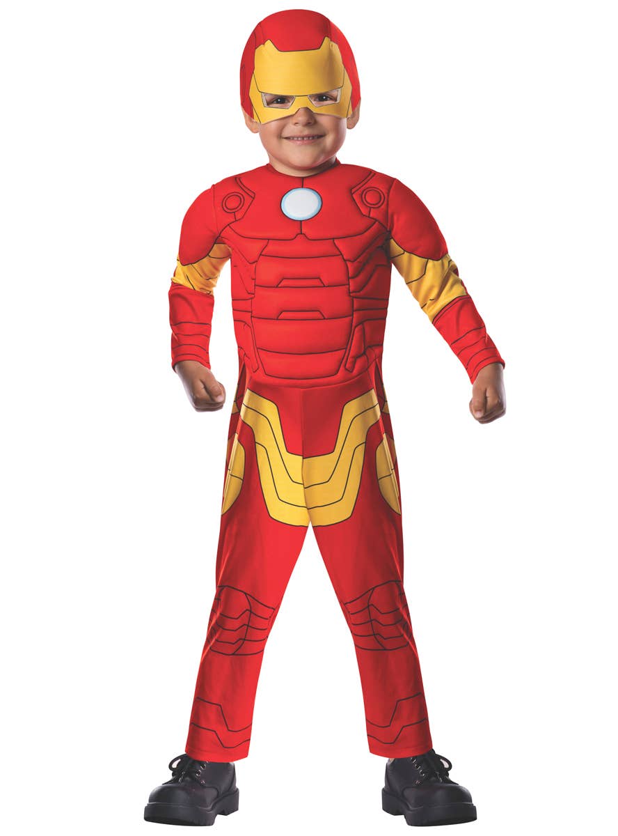 Toddler Boy's Avengers Iron Man Superhero Costume