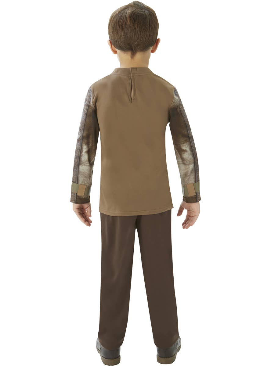 Star Wars Finn Costume for Boys - Back Image