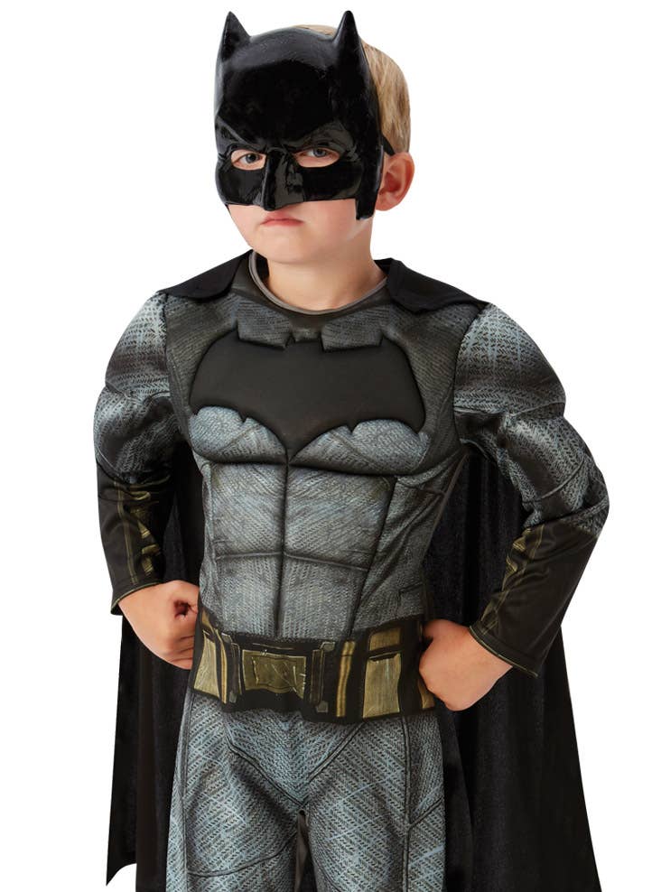 Deluxe Boy's Batman Dawn of Justice Costume Close View 1