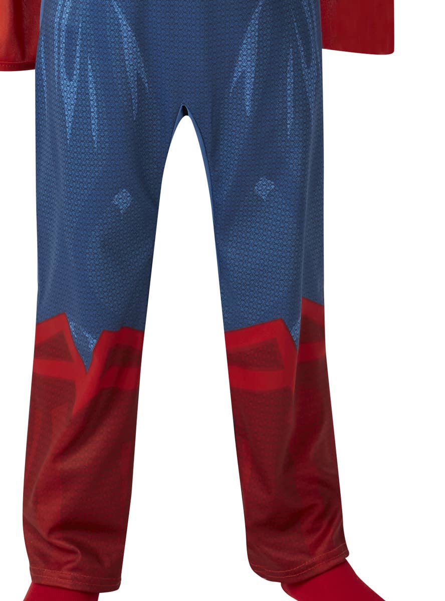 Boys Superman Dawn Of Justice Superhero Costume - Close Up Image 2