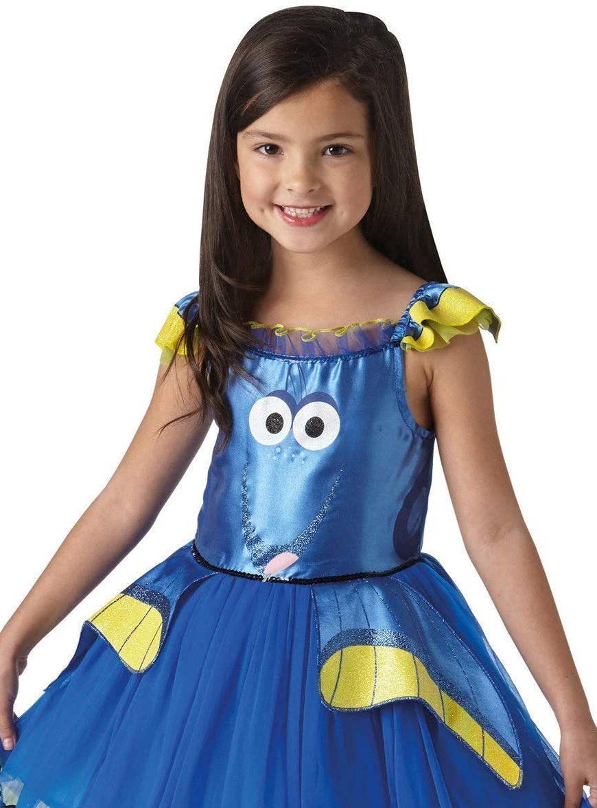 Finding Dory Girls Deluxe Fish Costume Close Image