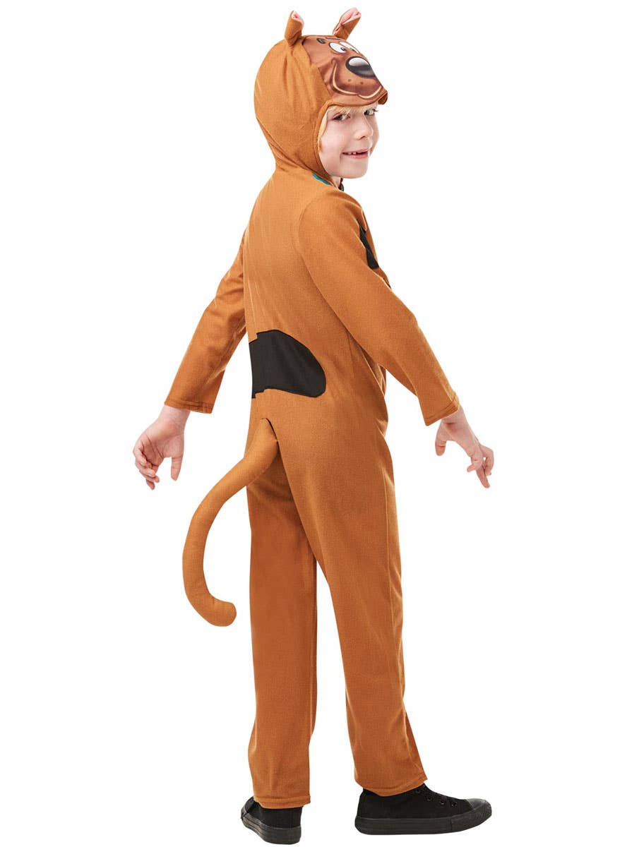 Boys Scooby Doo Fancy Dress Costume - Back Image