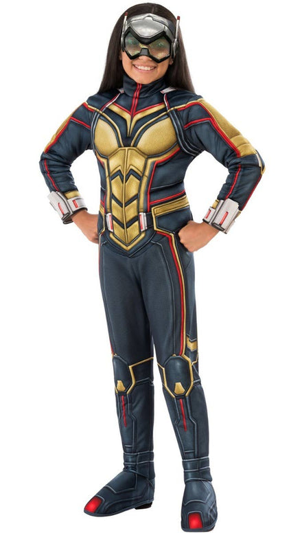 Ant-Man and the Wasp Girl's Superhero Avengers Fancy Dress Marvel Costumes - Main Image