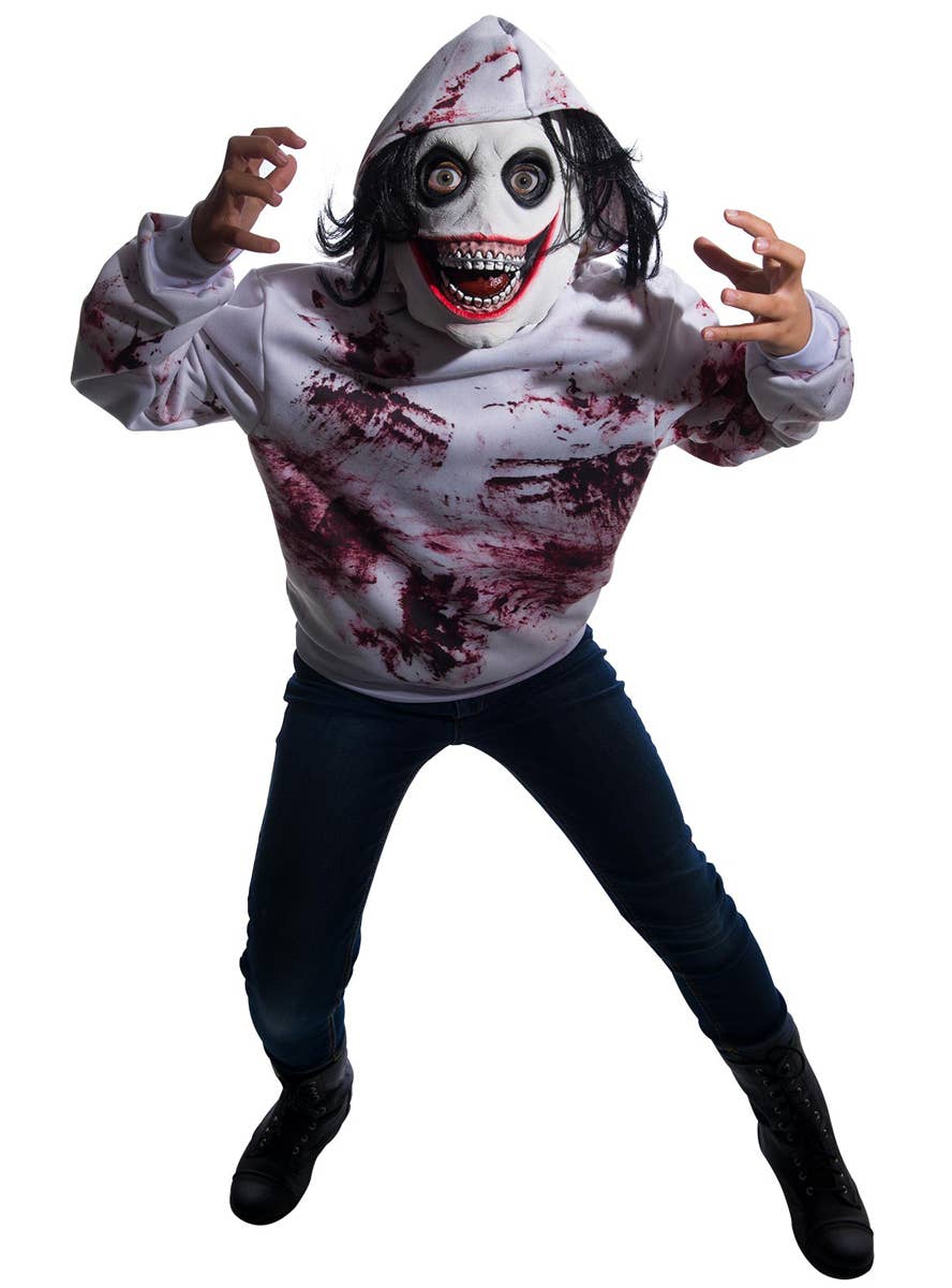 Boy's Blood Splattered Go To Sleep Ghoul Halloween Costume