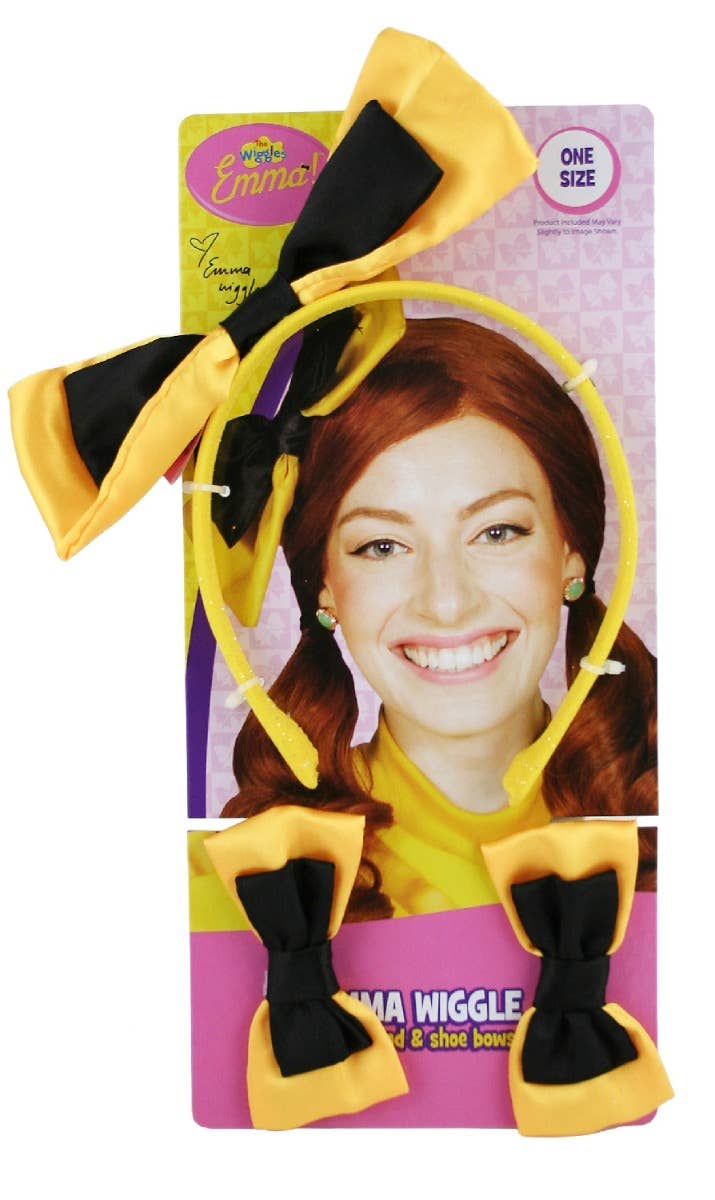 Image of The Wiggles Emma Wiggle Headband and Shoe Bows