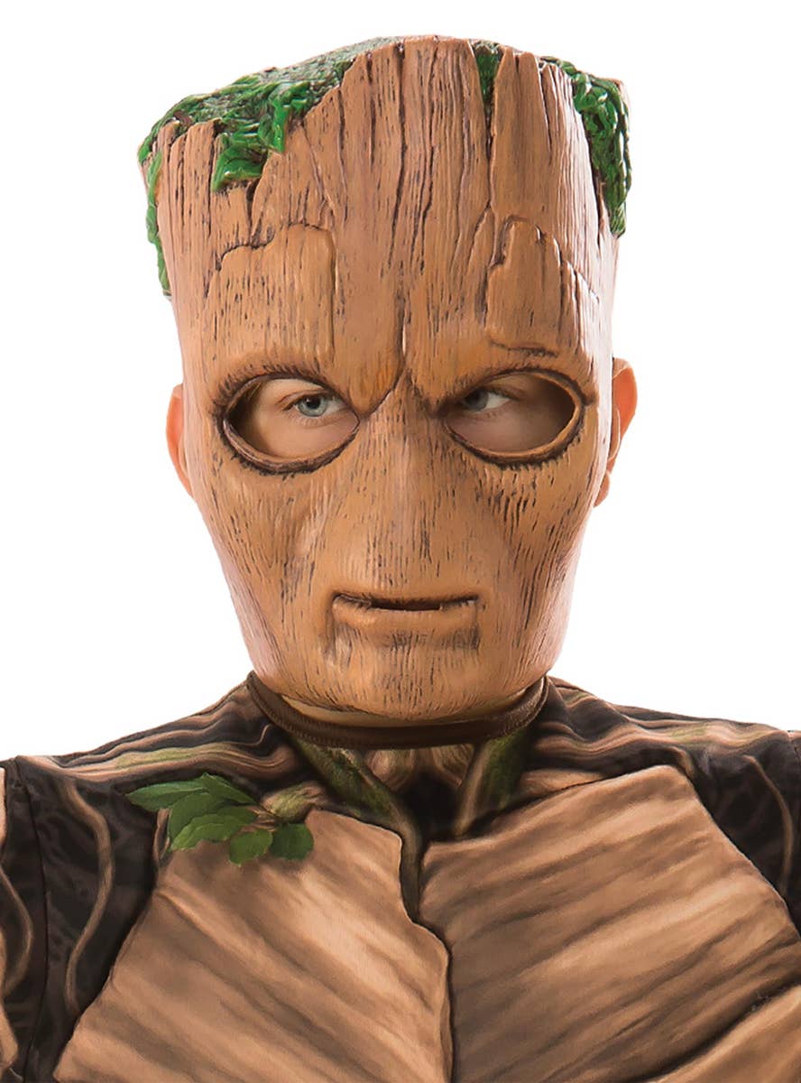 Muscle Chest Boys Groot Guardians Of The Galaxy Costume Close Image