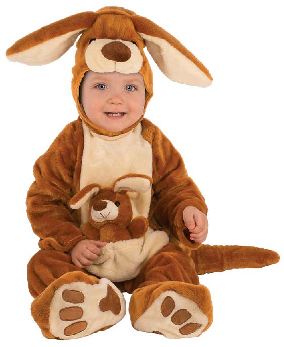 Kangaroo Childrens Australian Animal Onesie Fancy Dress Costume Alt Image