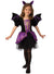 Glittery Black and Purple Pretty Bat Girl's Halloween Costume