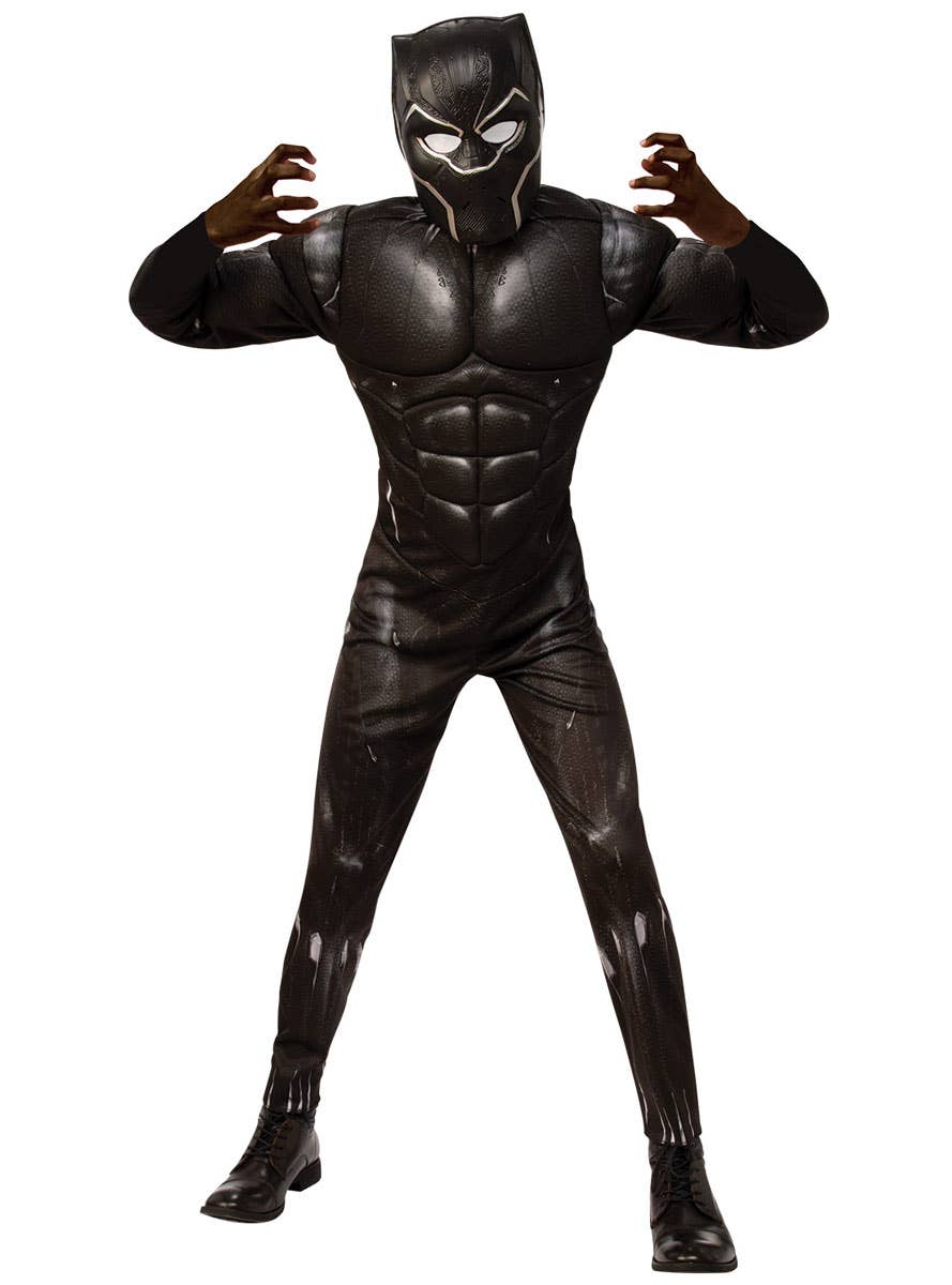 Teen Boy's Black Panther Marvel Superhero Costume