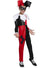 Red and Black Harley Quinn Costume for Girls