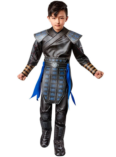 Boys Deluxe Wenwu Shang-Chi Costume - Front Image