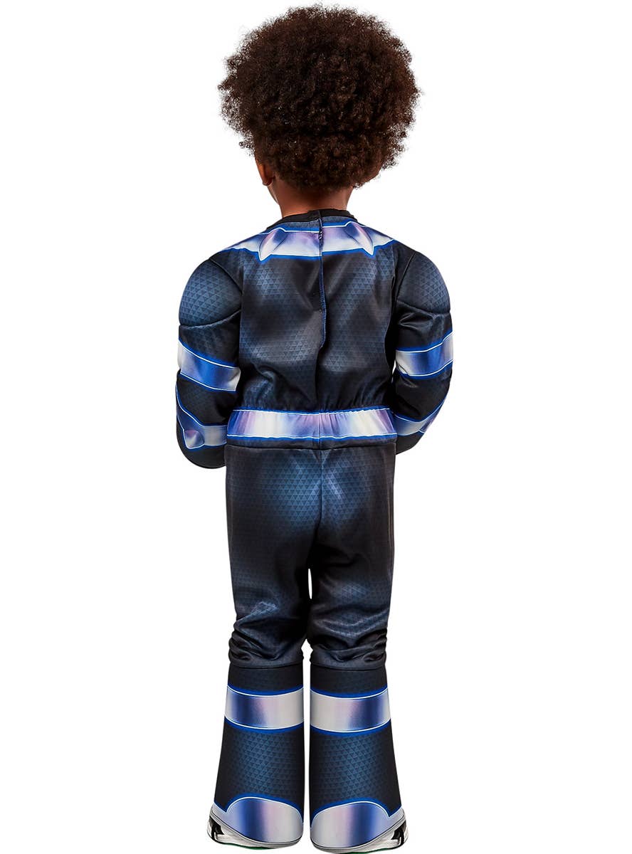 Toddler Boys Black Panther Spidey and His Amazing Friends Costume - Back Image