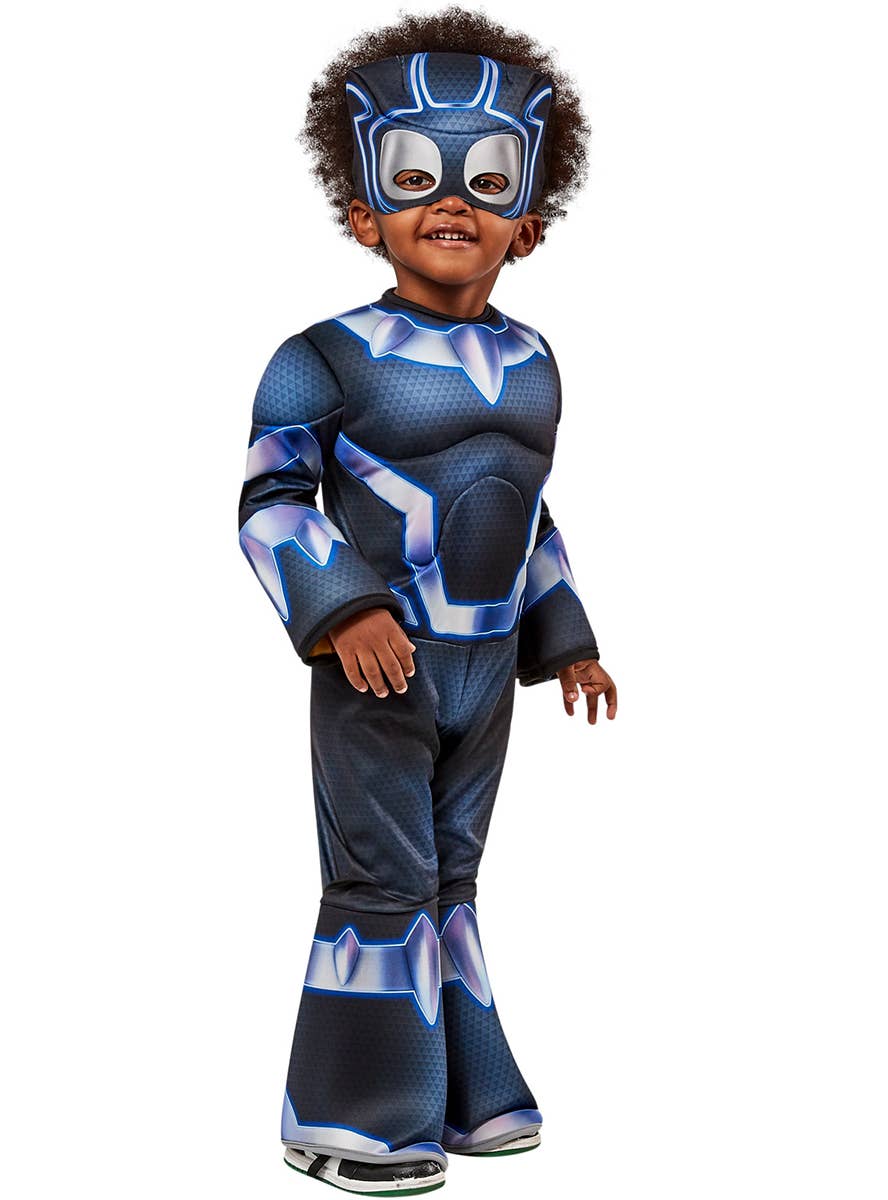 Toddler Boys Black Panther Spidey and His Amazing Friends Costume - Alternate Image