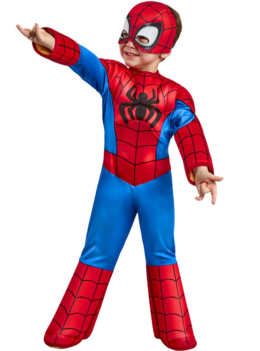 Toddler Boys Spiderman Spidey and His Amazing Friends Costume