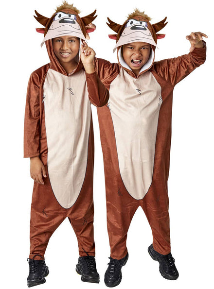 Kids Unisex Tazzy Devil Onesie Costume