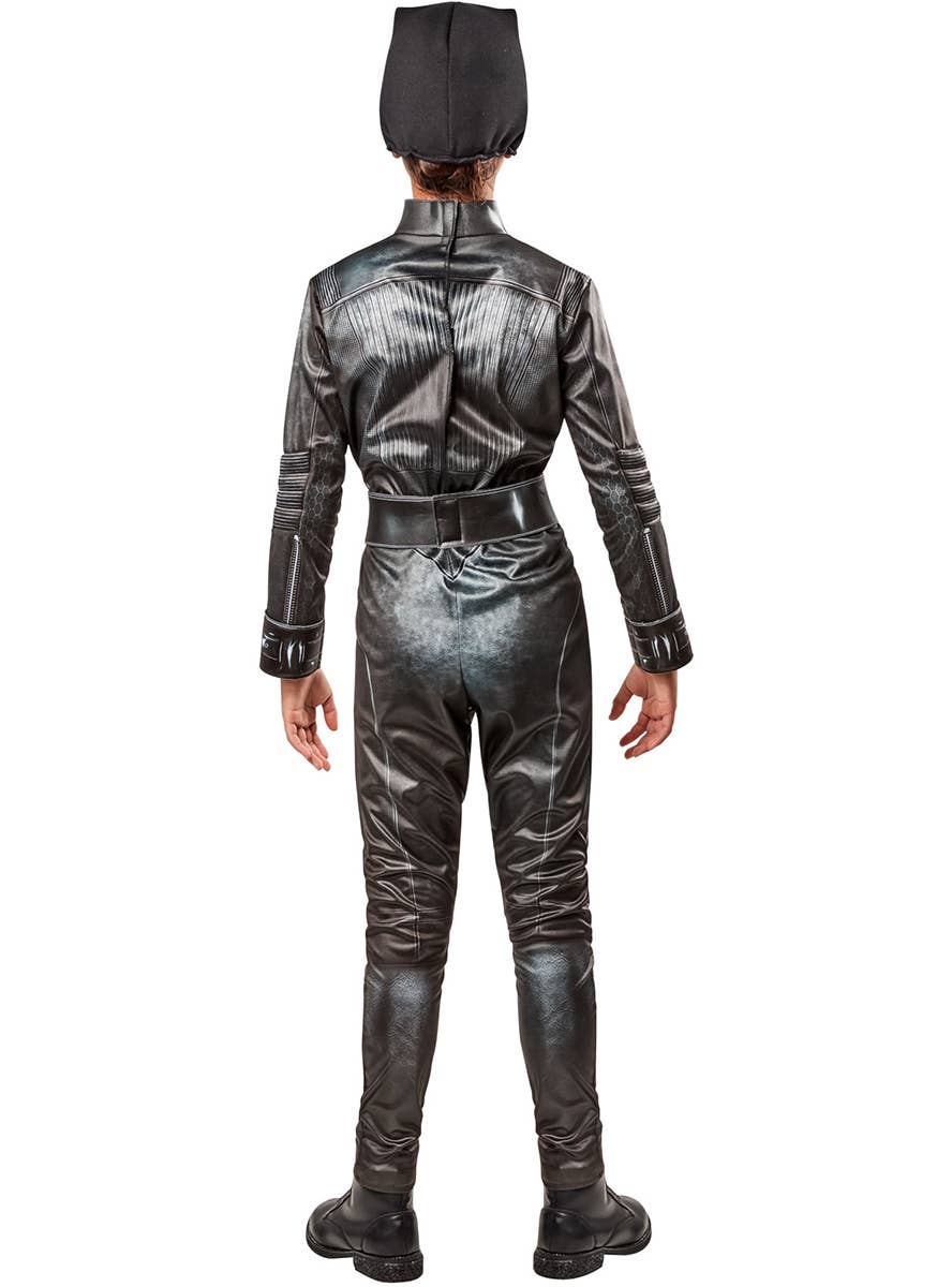 Girls The Batman Selina Kyle Catwoman Costume - Back Image