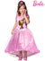 Girls Pink Barbie Princess Costume - Main Image