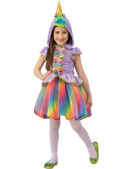 Cute Unicorn Costume for Girls - Main Image 