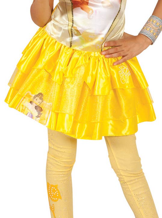 Disney Princess Belle Girls Character Tutu Skirt Close Image