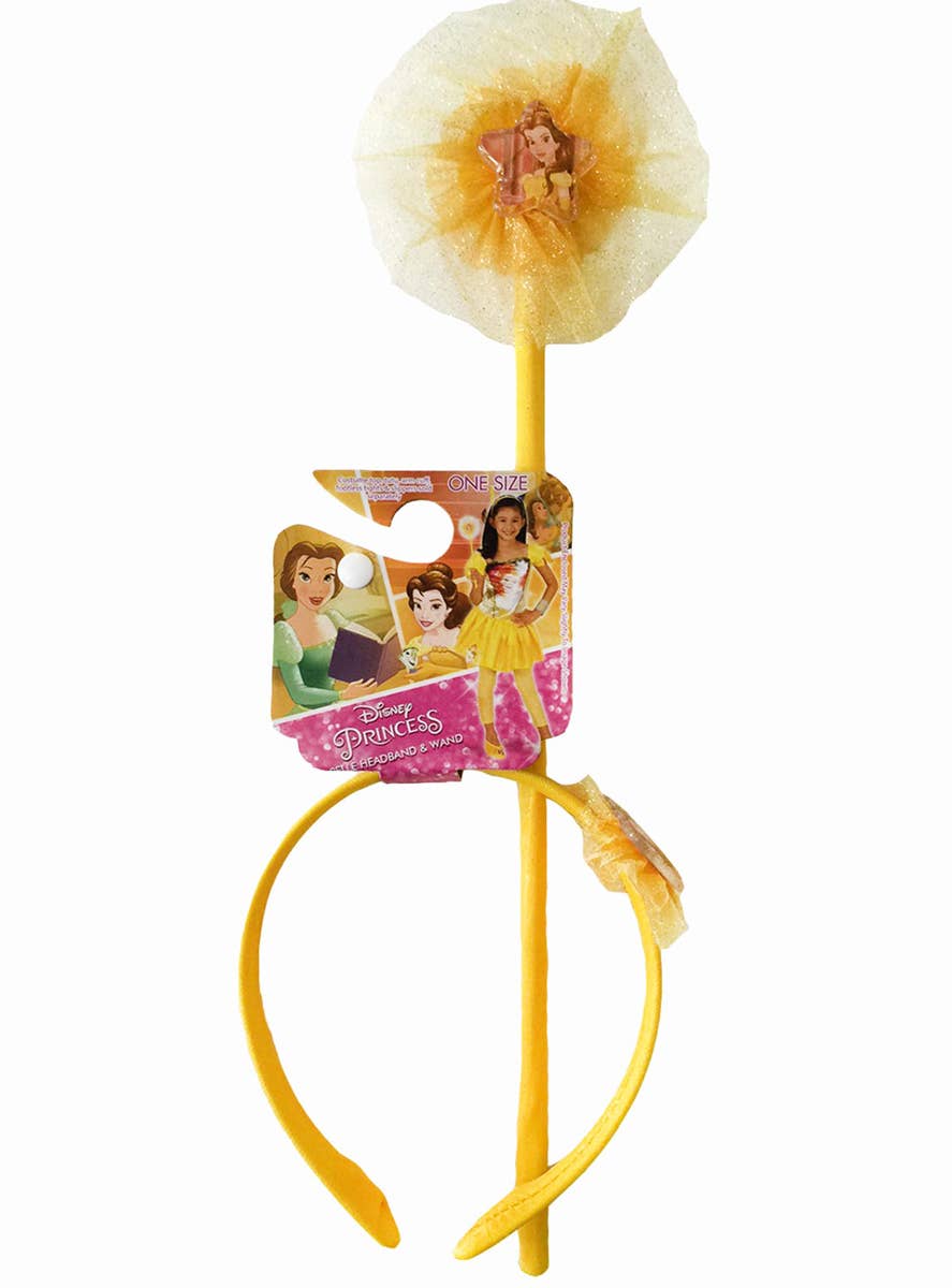 Girls Princess Belle Headband and Accessory Kit Alternate Image