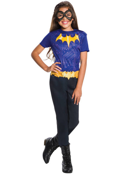 Girls Purple Batgirl DC Super Hero Girls Costume