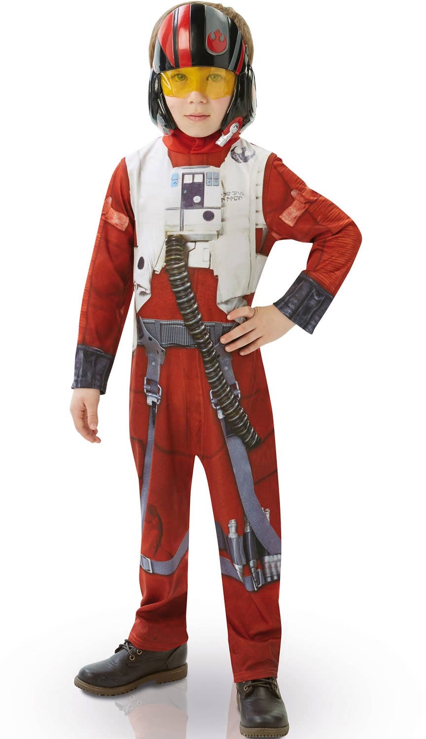 Classic Boys Poe X-Wing Fighter Star Wars Costume