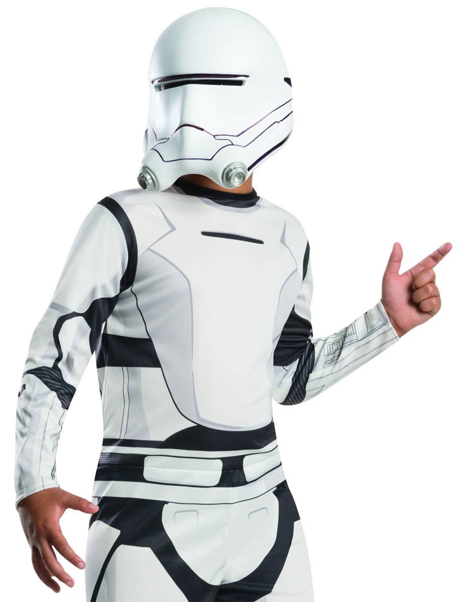 Stormtrooper Kids Flame Trooper Star Wars Costume Close Image