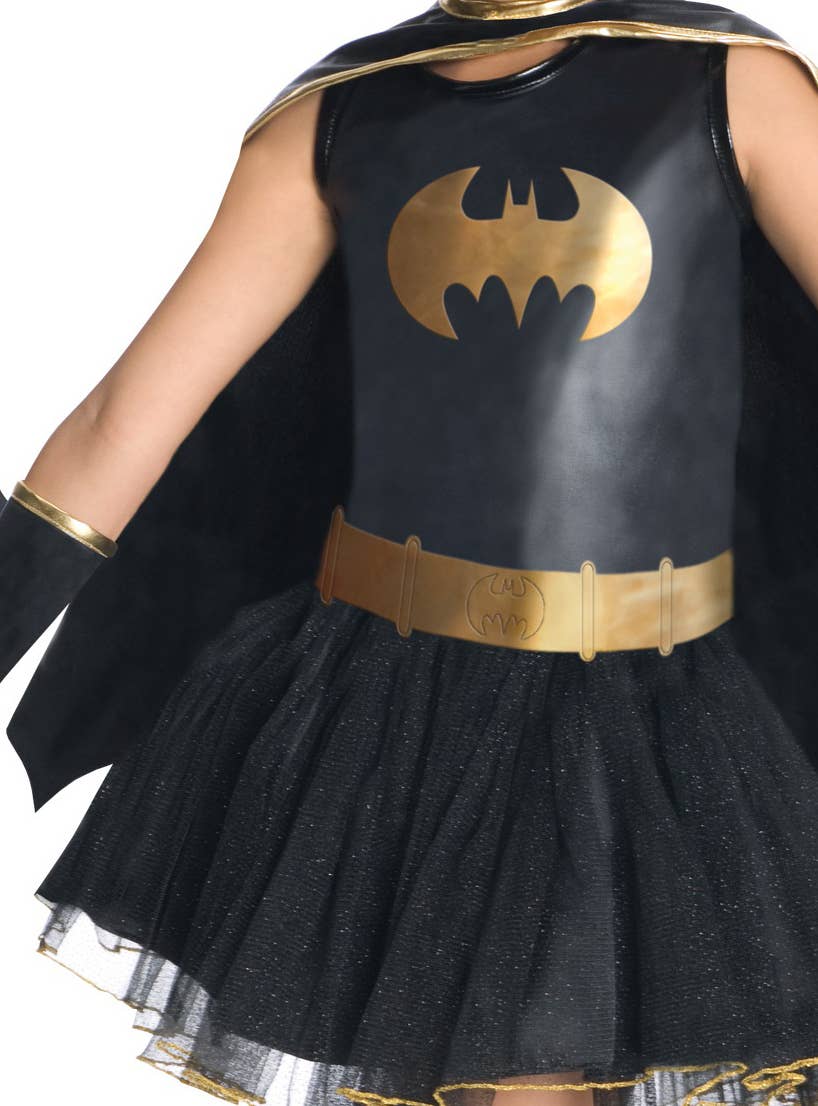 Girls Batgirl Tutu Superhero Costume Dress - Zoom Image