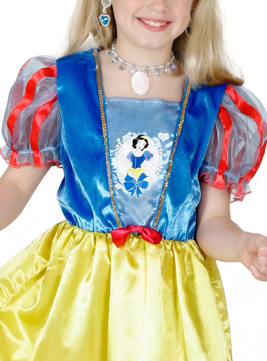 Girl's Disney Princess Snow White Costume Close View