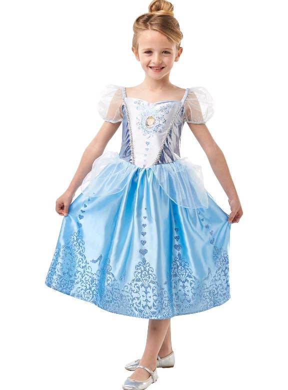 Princess Cinderella Girls Fairytale Disney Book Week Costume Alternate Front Image